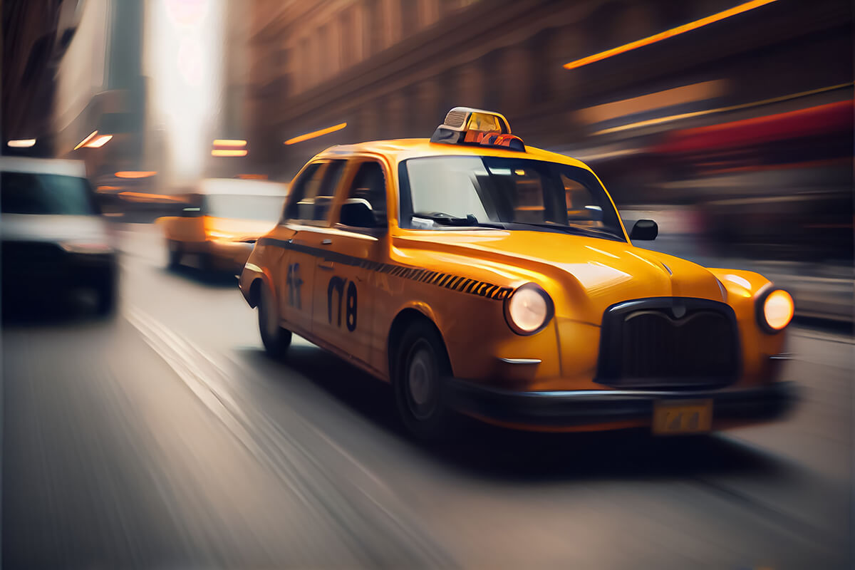 old taxi